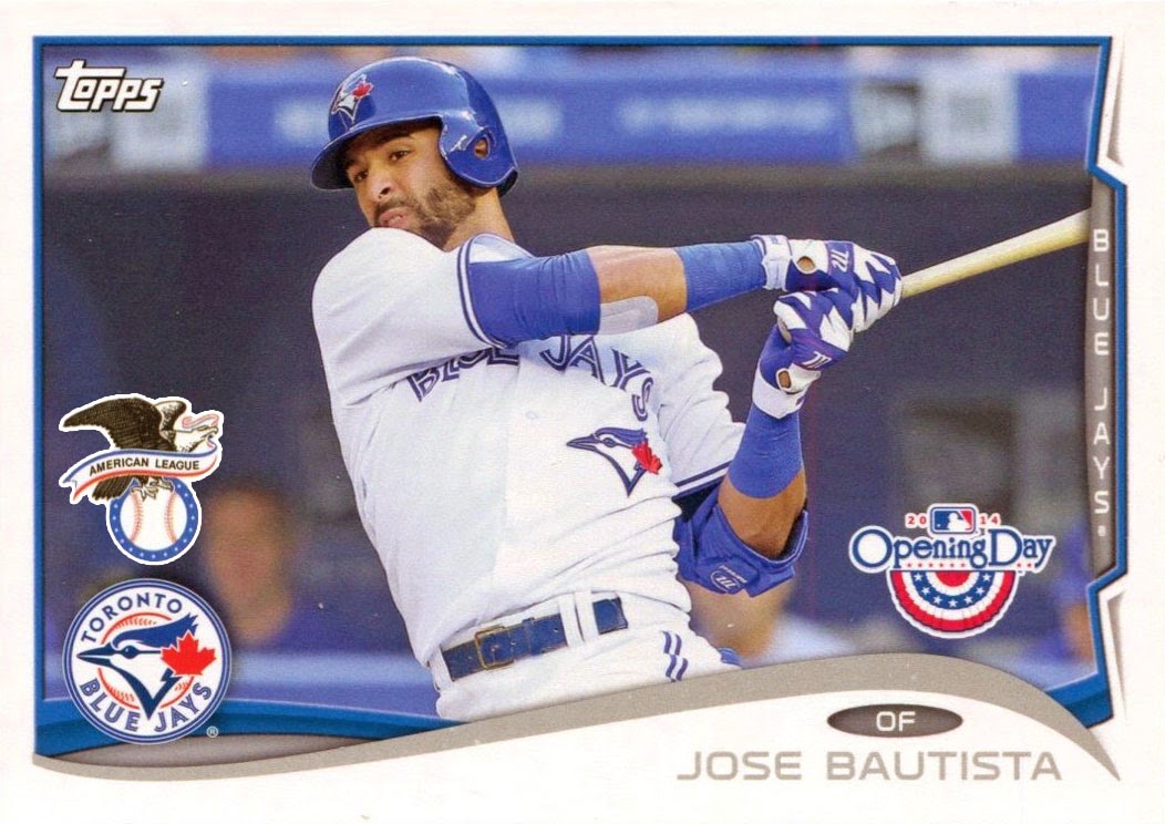 2014 Topps Opening Day #166 Jose Bautista All-Star