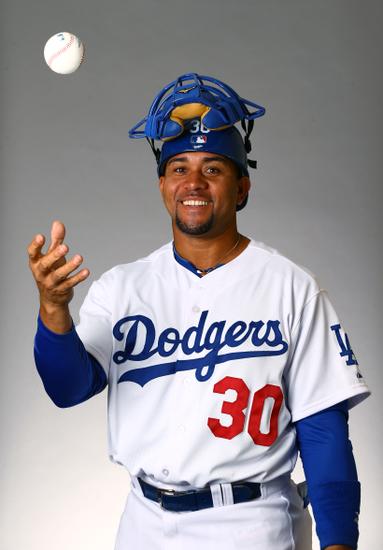 miguel-olivo-mlb-los-angeles-dodgers-photo-day