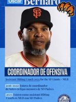 Licey contrata a Oscar Bernard como coordinador de ofensiva
