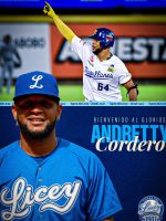 Licey firma al agente libre Andretty Cordero