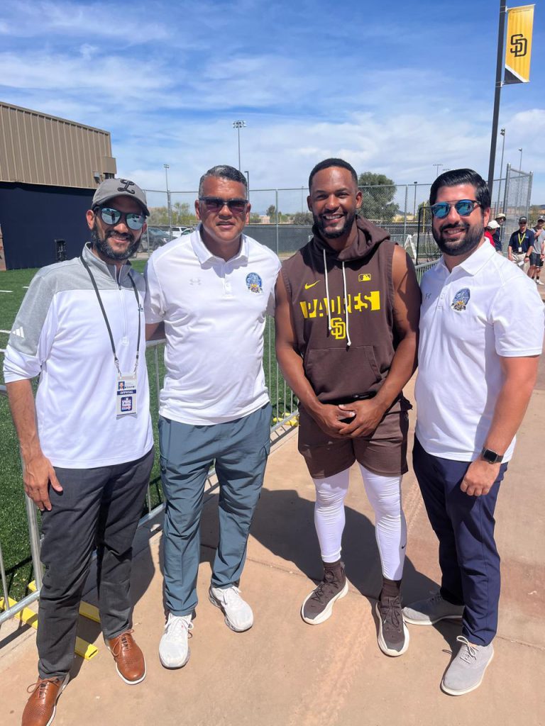 Vicente lidera visita de Operaciones en entrenamientos MLB