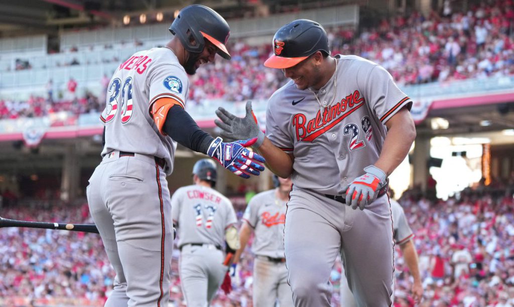 Samuel Basallo conecta cuadrangular 14 en MLB Samuel Basallo conecta cuadrangular 14 en MLB