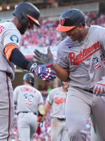 Samuel Basallo conecta cuadrangular 14 en MLB