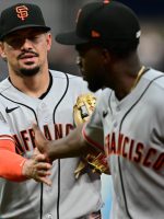 Willy Adames batea de 4-3 para los Gigantes de San Francisco