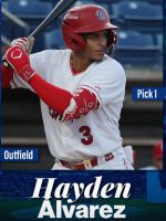 Hayden Álvarez a bordo; nueva joya que lidera draft Licey