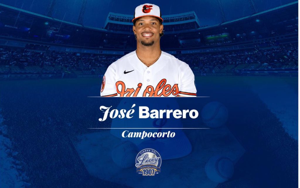 Licey anuncia a José Barrero como refuerzo para próxima temporada Licey anuncia a José Barrero como refuerzo para próxima temporada