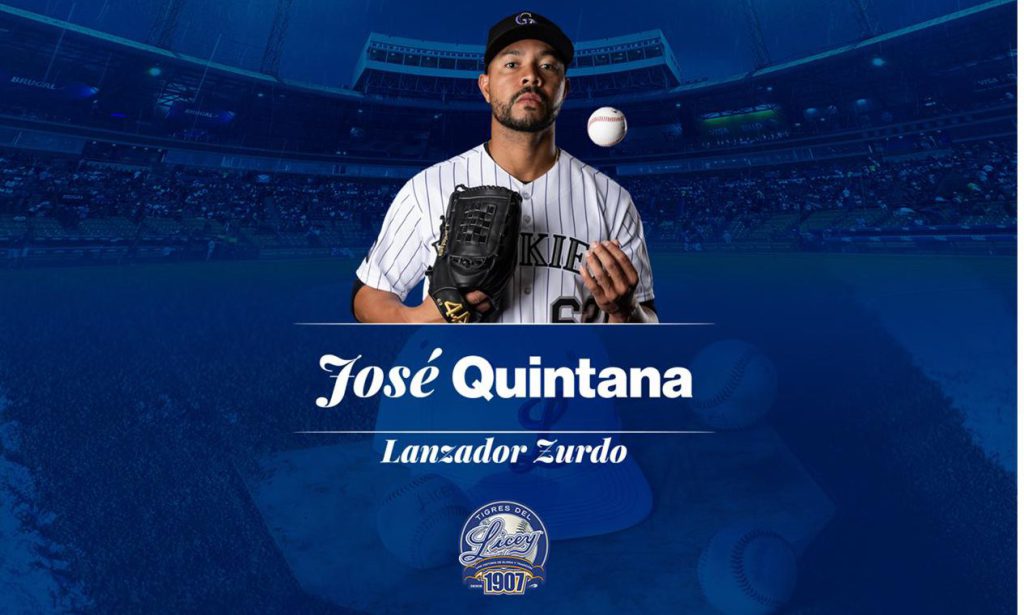 José Quintana inyectará jerarquía de Grandes Ligas a rotación del Licey José Quintana inyectará jerarquía de Grandes Ligas a rotación del Licey
