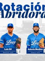 Licey anuncia su rotación para los partidos de esta semana